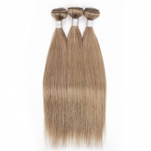 Color 9 Hair Bundles Straight Remy Human Hair Extension--HE31