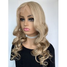 Blonde Wave F116 Human Hair 13x6 Lace Front Wig-jx02