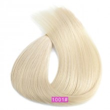 Machine Made Double Weft Virgin Hair Straight Human Hair Extensions--HE13
