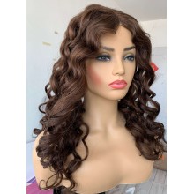 Luxury Human Hair Loose Wave 5x5 Silk Monofilament Top Wig-28665