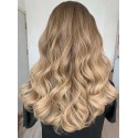 Ombre Wave European Human Hair invisible Lace Wig -YN13