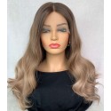 Wave European Human Hair invisible Lace Wig -YN14