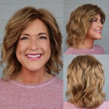 European Hair Short Style Full Hand Tied Medical Alopecia Wig--EW73