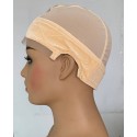 Full Cap-wide Transparent Lace Wig Cap with Velvet Grip Band-WG11