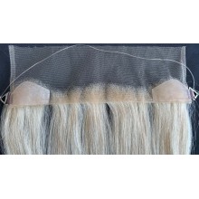 HD Lace Frontal Hairline Human Hair Patch with PU Adjustable Fish line-HP11